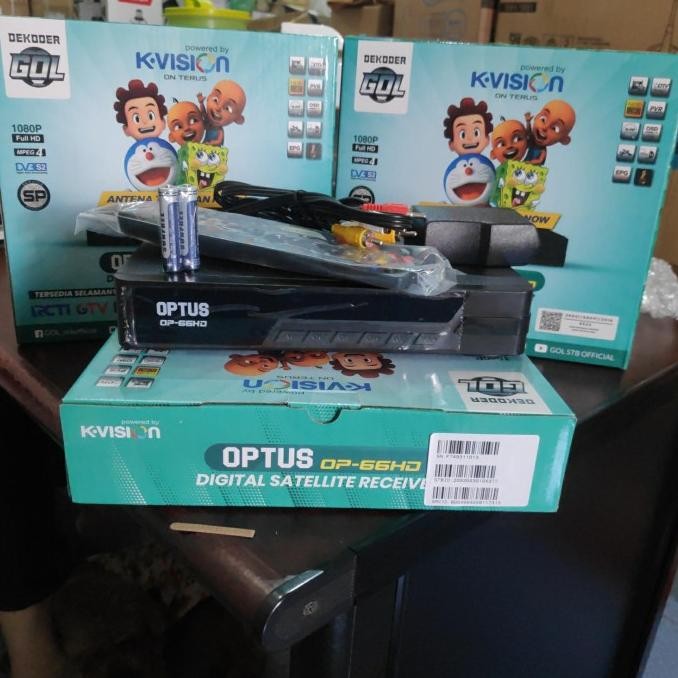HARGA DISC - receiver optus op 66 hd