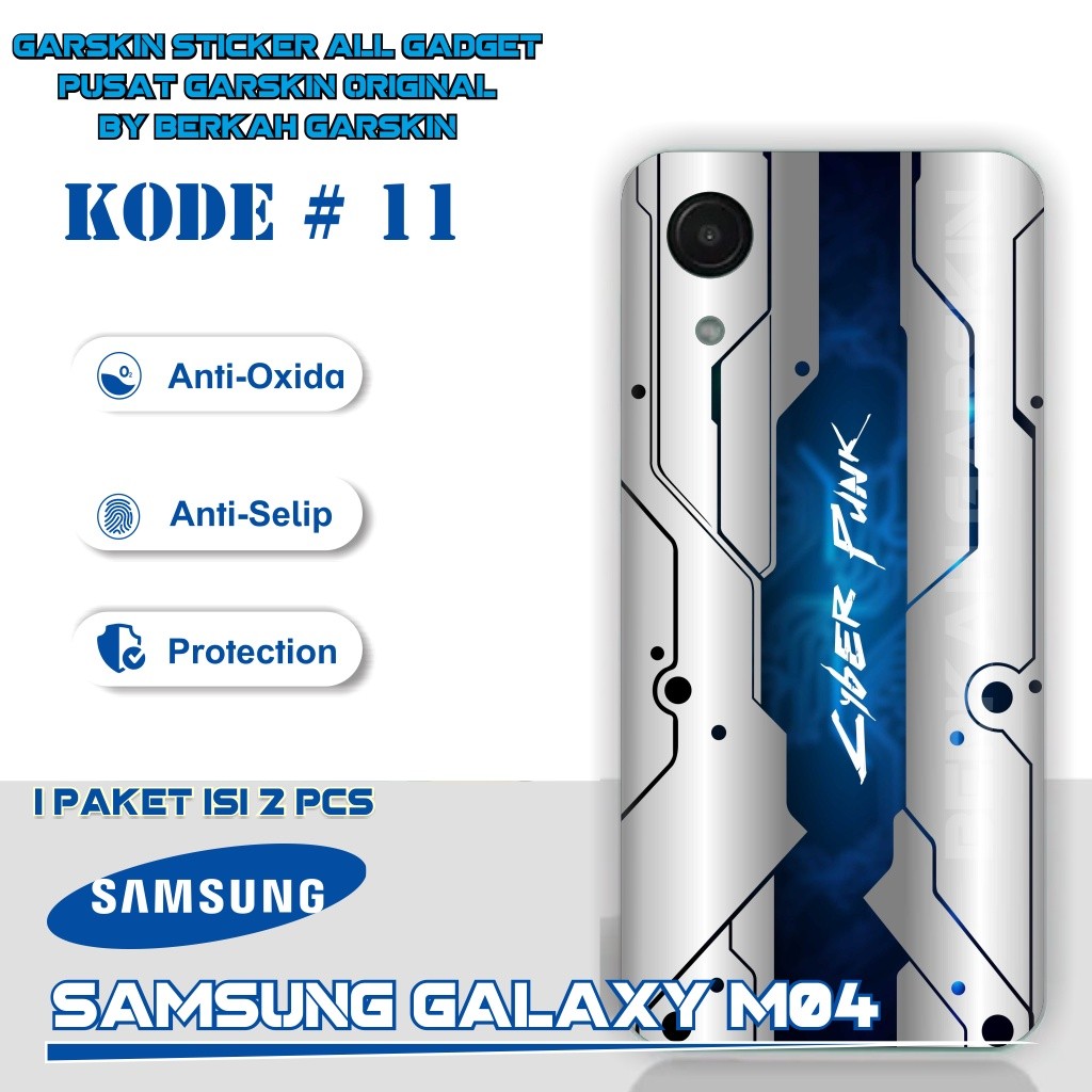 

Get2pcs Samsung Galaxy M04 Garskin Casing Motif Dan Bisa Custom Bayar Ditempat