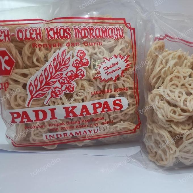 

Terlaris Kerupuk Keriting Atau Mawar Putih Khas Indramayu Cap Padi Kapas