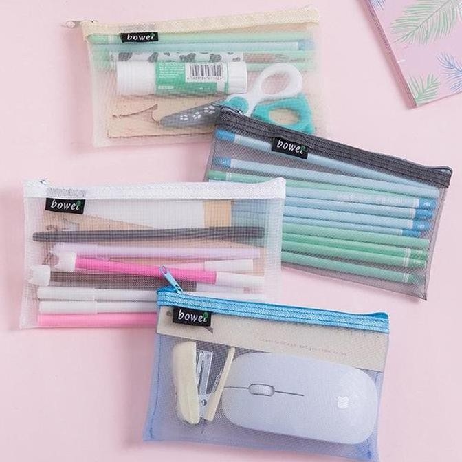 

ASB Tempat Pensil / Zipper Bag Edisi Motif Jaring Jaring