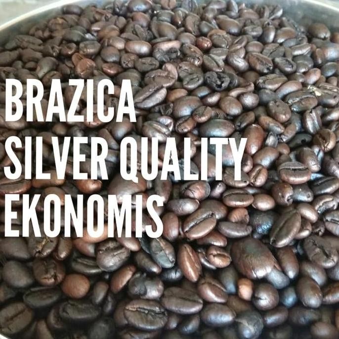 

ready stock Kopi Biji Robusta Lampung "BRAZICA" Kualitas Ekonomis 250 gram