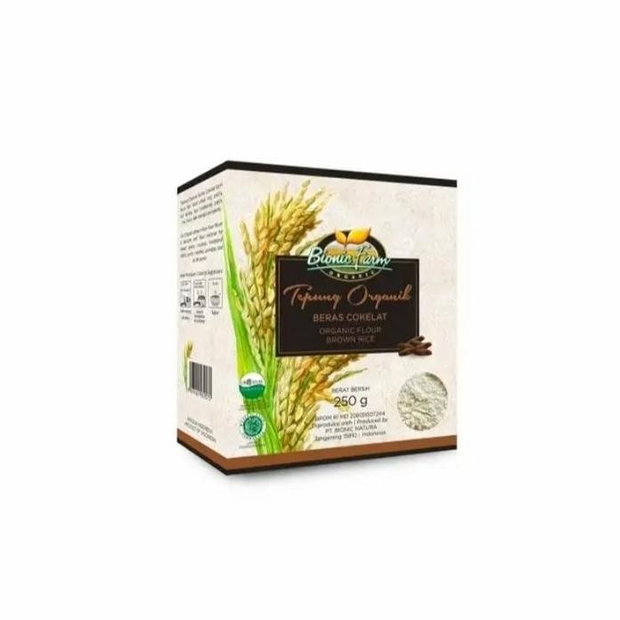 

Terlaris Tepung Beras Cokelat Organik Bionic Farm