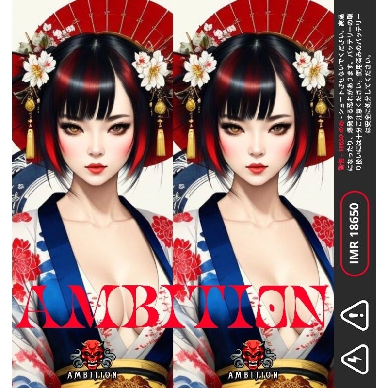

Get2pcs Ambitionstore Stiker Wrap Baterai 18650 Waifu V3 Series Pelindung Dan Penghias Untuk Segala Merek 56 Garskin Casing Motif Bisa Custom Bayar Ditempat