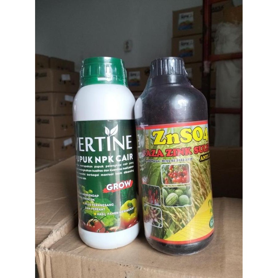 

Terlaris Paket Pupuk Pelebat Dan Pembesar Bulir Padi Terbaik Ampuh Atasi Kresek, Blast, Kuning Kerdil Dan Busuk Pelepah Padi - Pupuk Semprot Npk Vertine Cair & Pupuk Znso4 Pengendali Kuning Busuk Pelepah Padi Dan Atasi Padi Tidak Berbuah Hampa Bulir Padi