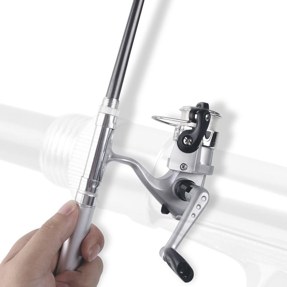 SPECIAL Joran Pancing Set Pancing Berputar Baja Tahan Karat Super Mini Dengan Bodi Kecil Dan Kursi R