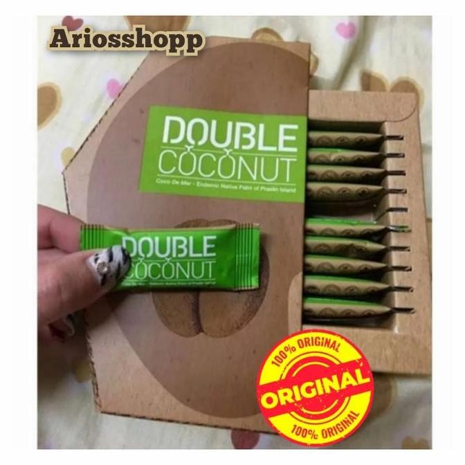 

ready stock double coconut powder herbal original 1 sachet