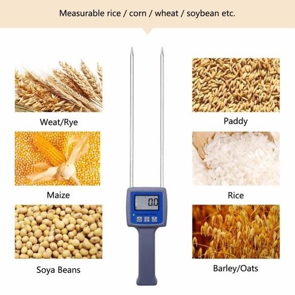 

Terlaris Moisture Meter Tk100G 6-30 Persen Ukur Kadar Air Padi Jagung Beras Tepung Kacang Grain Tk-100G Kedelai Barley Rice Corn