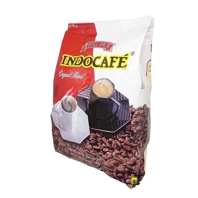 

ready stock Indocafe ORIGINAL BLEND - 180 gr Refill Pack BESAR
