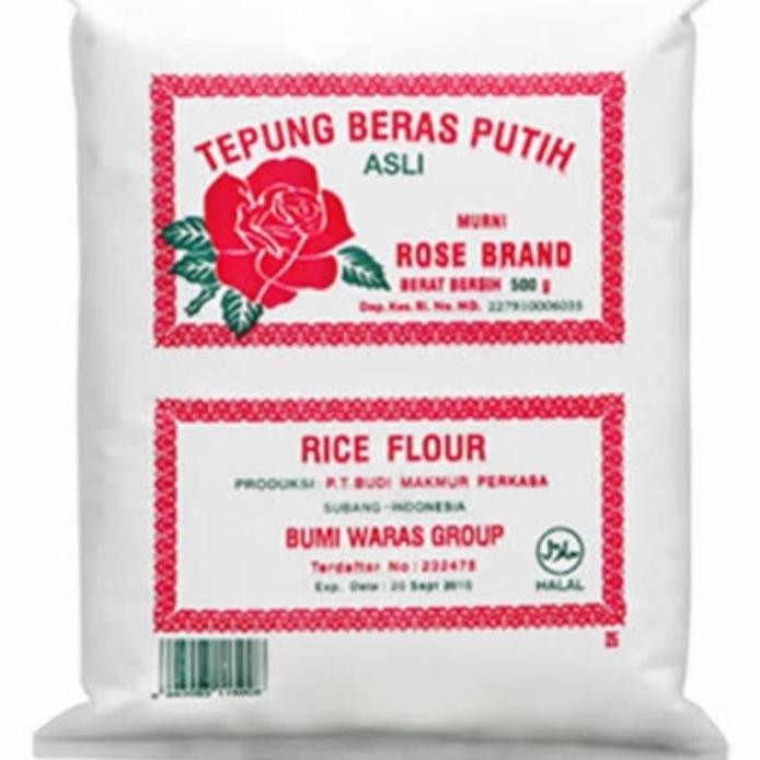 

Terlaris Tepung Beras Rose Brand 500Gr