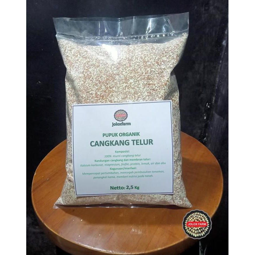 

Terlaris (2,5 Kg) Pupuk Organik Cangkang/Kulit Telur Untuk Bunga/Tanaman