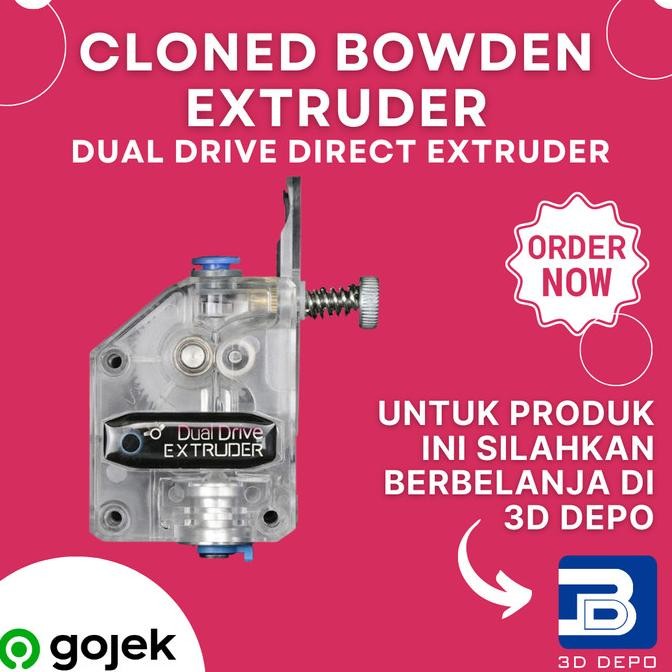 Cloned Bowden Extruder BMG Btech Dual Drive Direct Extruder