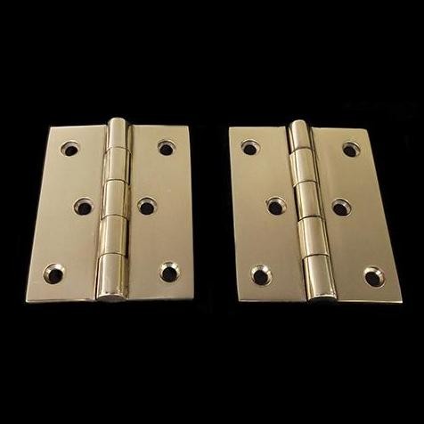 *$*$*$*$] 3" Engsel Pintu Kayu Kuningan Asli / Solid Brass Door Hinge - Small