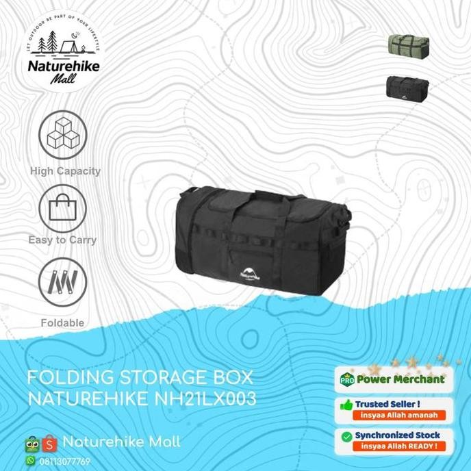 TAS / KOPER / TRAVEL BAG LIPAT PORTABLE CAMPING NATUREHIKE NH21LX003