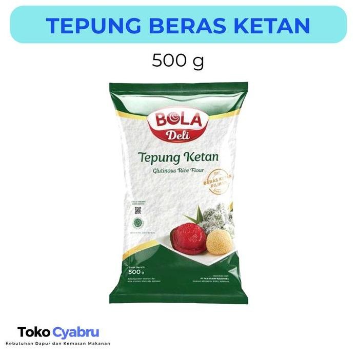 

Terlaris Tepung Beras Ketan Bola Deli 500 G