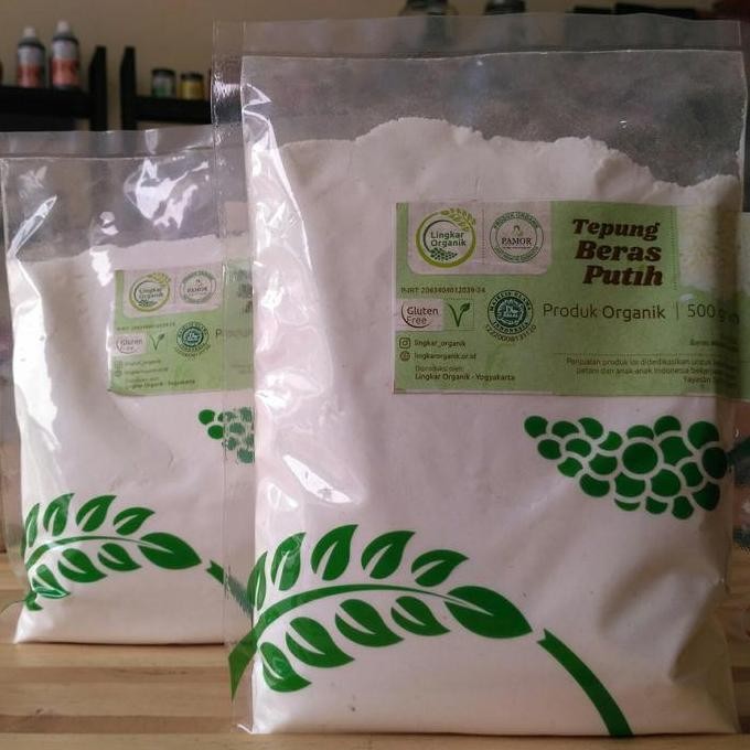 

Terlaris Tepung Beras Putih Organik - Lingkar Organik - 500Gr