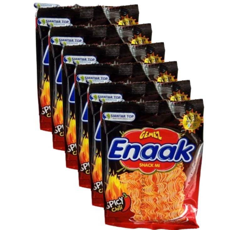 

( BERKAH ) MIE GEMEZ ENAAK Renceng isi 10 x 18gr Mie Gemes Enak Rencengan snack cemilan anak murah mie kriuk