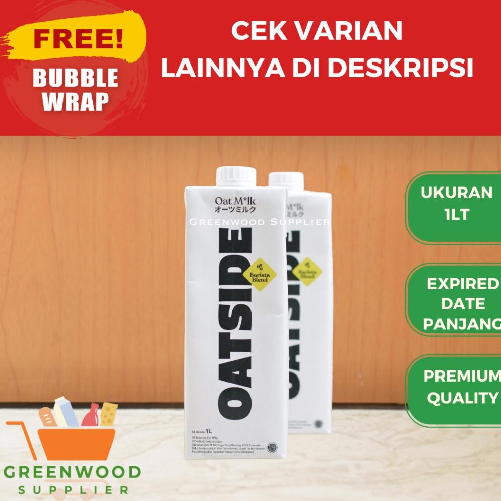 

Oatside Barista Blend Oat Milk 1 Liter - 1 Pcs