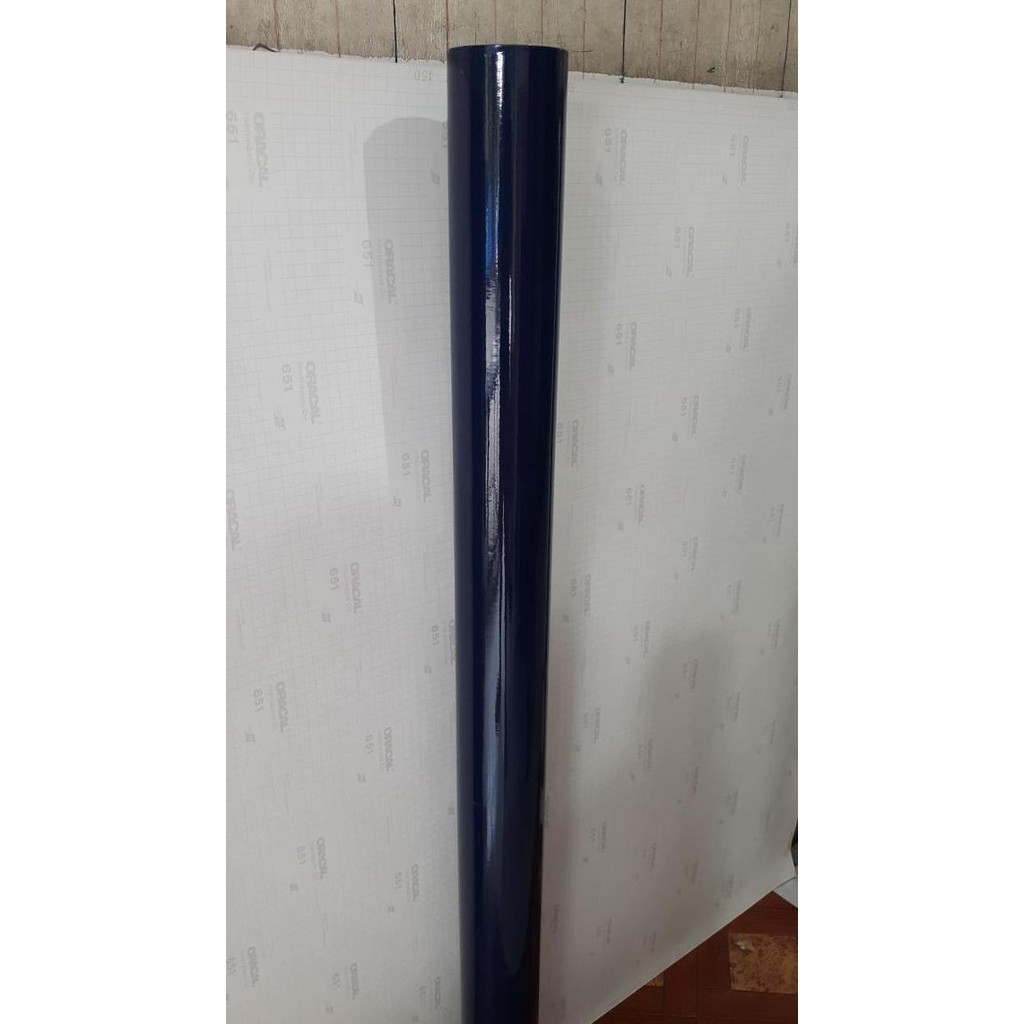 New Sticker Oracal 651 Gloss 562 Deep Sea Blue