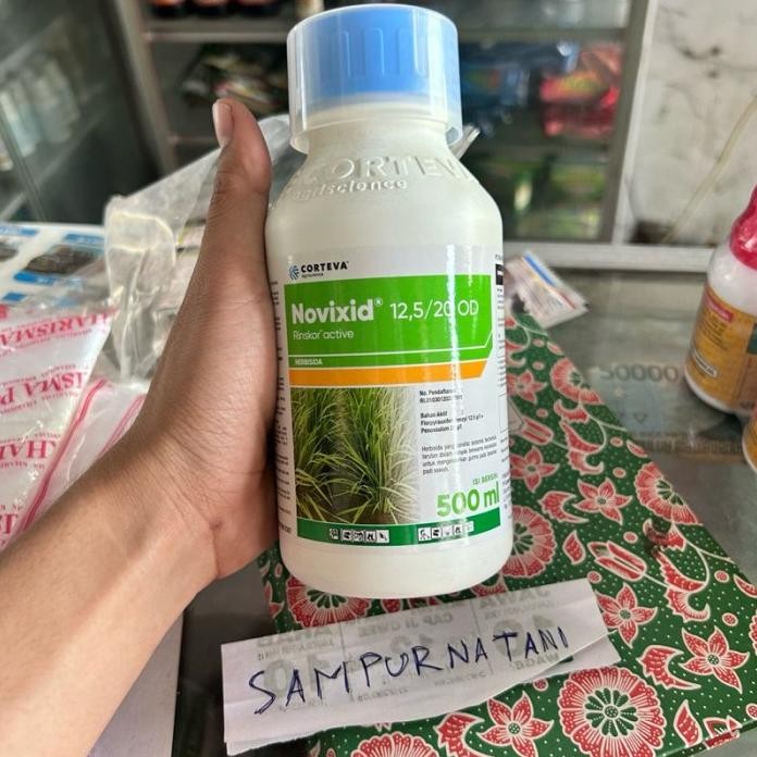 

Terlaris Herbisida Novixid 12,5/20 Od 500 Ml Pengendali Gulma Terbaru Pada Padi