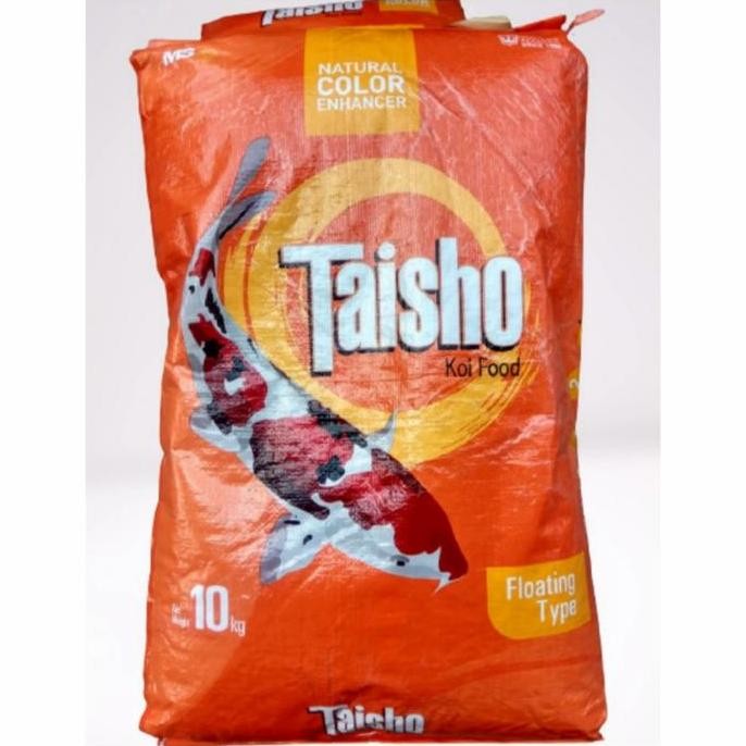 Terlaris Pelet Ikan Koi Taisho 5Mm / Taisho Koi Fish Food 10Kg / Makanan Koi