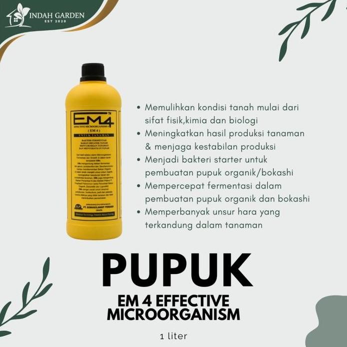 

Terlaris Em4 Pertanian 1Liter Pupuk Pertanian 1 Lt Pupuk Organik Cair Em 4 Pertanian