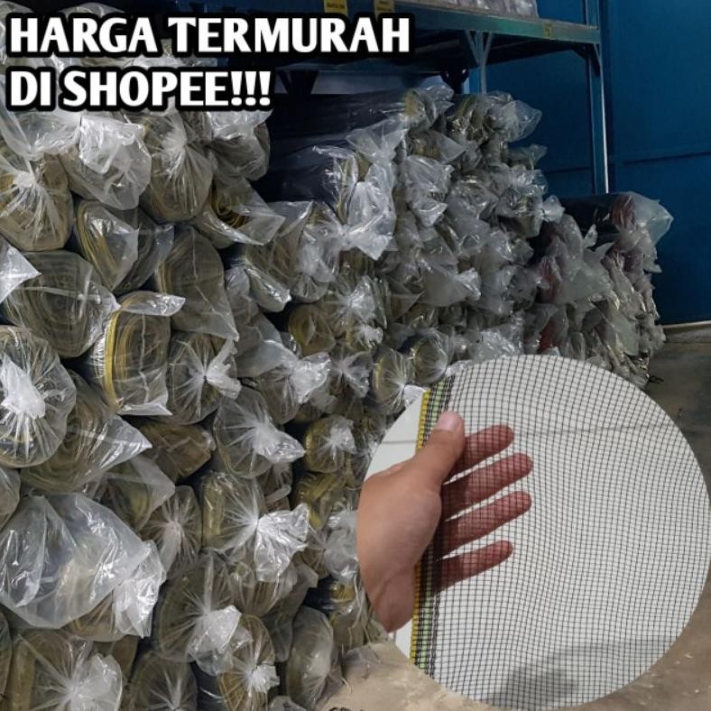 Best Gratis Jaring Pagar Ayam Roll 50M Senar Tebal Hitam Ew64