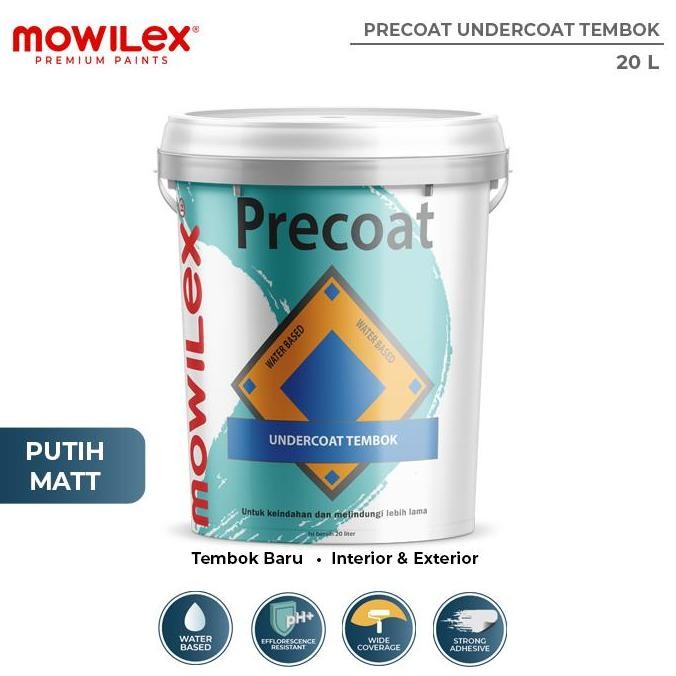 BEBAS ONGKIR - Mowilex Precoat Undercoat UCT Cat Dasar Tembok - 20 Ltr