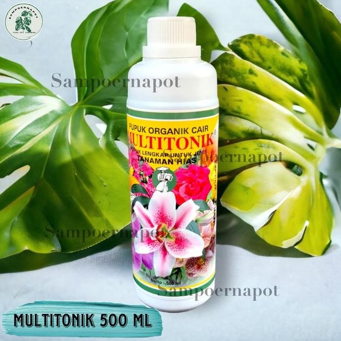 

Terlaris Pupuk Organik Cair Multitonik Tanaman Hias 500 Ml - Tanaman Hias