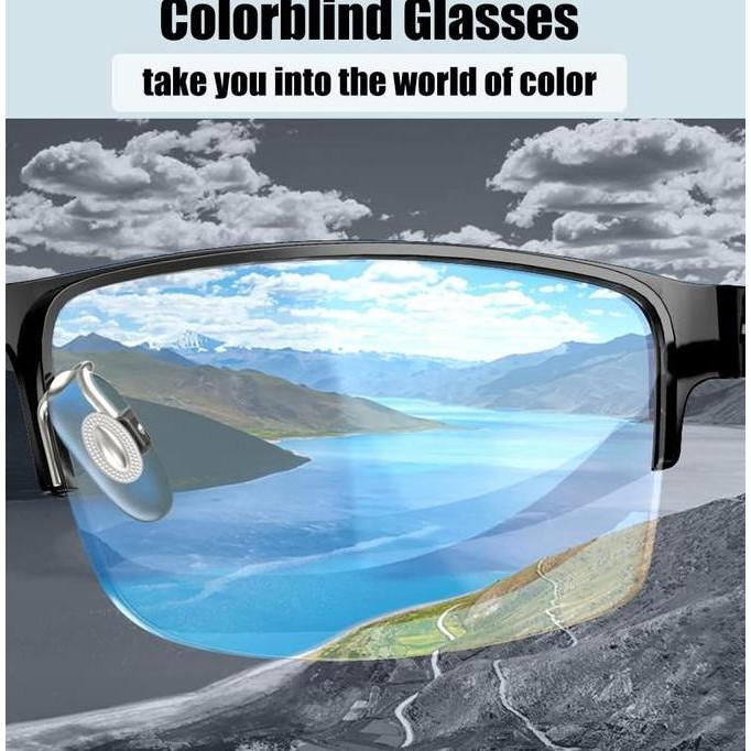 [Ready] Set Merah Hijau Kaca Mata Buta Warna Parsial Dengan Kartu Tes [Terlaris/Terbaru/Recommended]