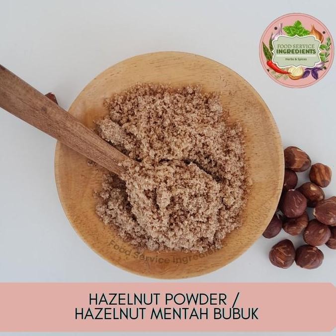 

<<<<<] Hazelnut powder 250gr / hazelnut mentah bubuk