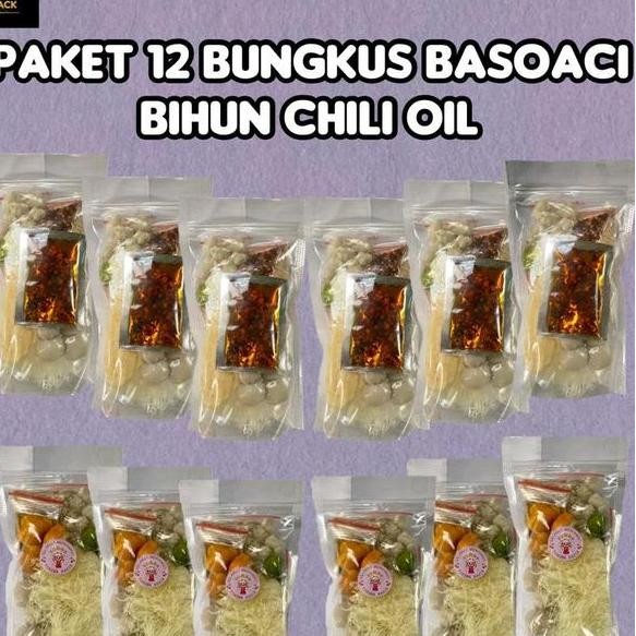 

12 Bungu Bao Aci Bihun Chili Oil Ratuna