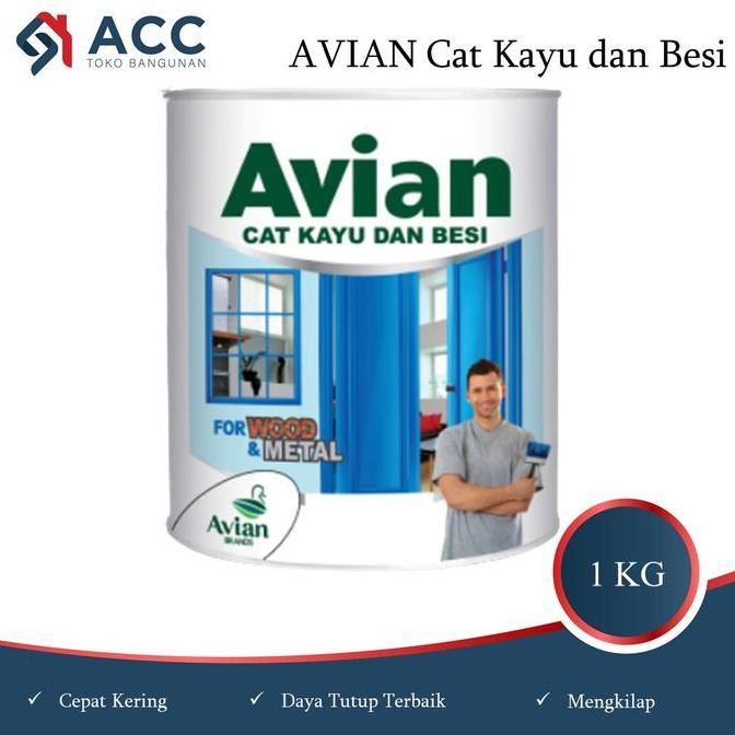 

Avian Cat Minyak Kayu & Besi