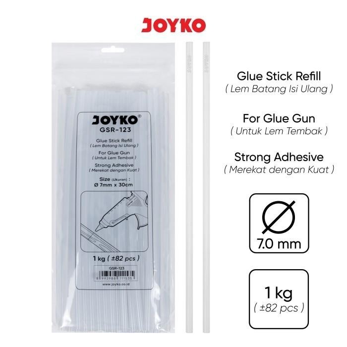 

NEW PRODUCT GLUE STICK REFILL LEM BAKAR ISI LEM TEMBAK JOYKO GSR-123 SIENNAOUTLET487