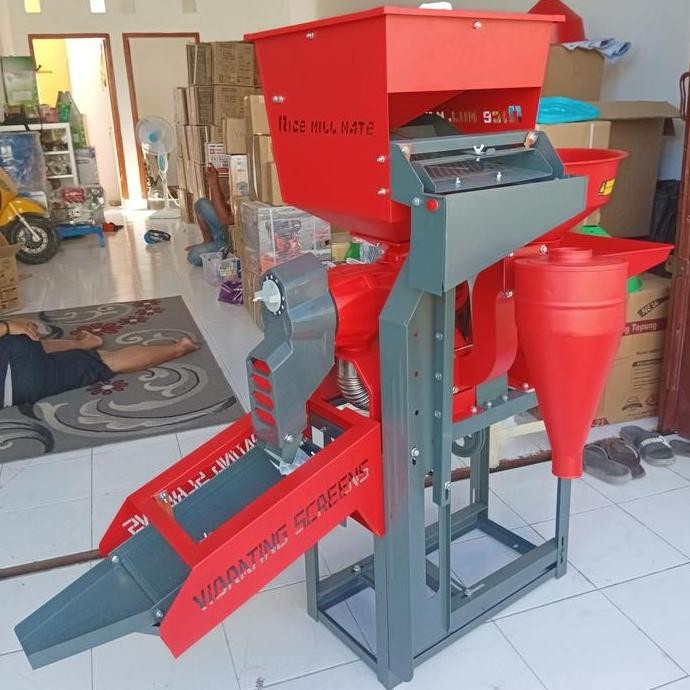 

Terlaris Mesin Giling Padi Beras Gabah Selep 4In1 Badja Pro Max Penepung Combin