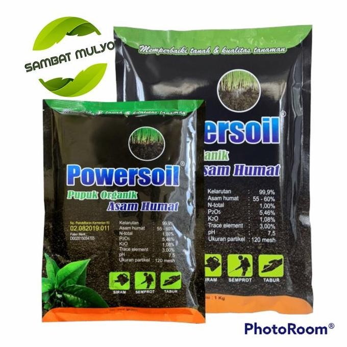 

Terlaris Pupuk Organik Asam Humat Powersoil Isi 1Kg