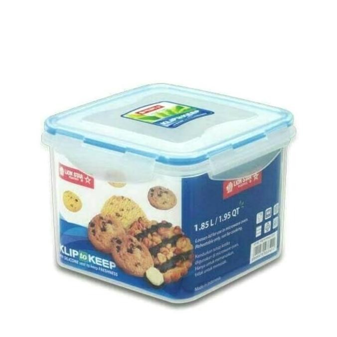 $+$+$+$+] Klip To Keep Praxis Keeper Lion Star Kedap Udara Seal Karet Food Grade Kapasitas 1.85 Lite