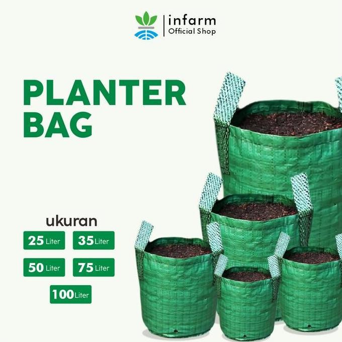 Baru Planter Bag Berbagai Ukuran Infarm Planter  Box