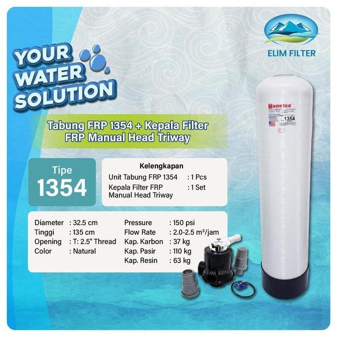 Tabung Filter Air FRP 1354