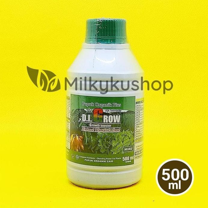 

Terlaris Pupuk Organik Plus Di Grow Hijau 500 Ml Cair Digrow