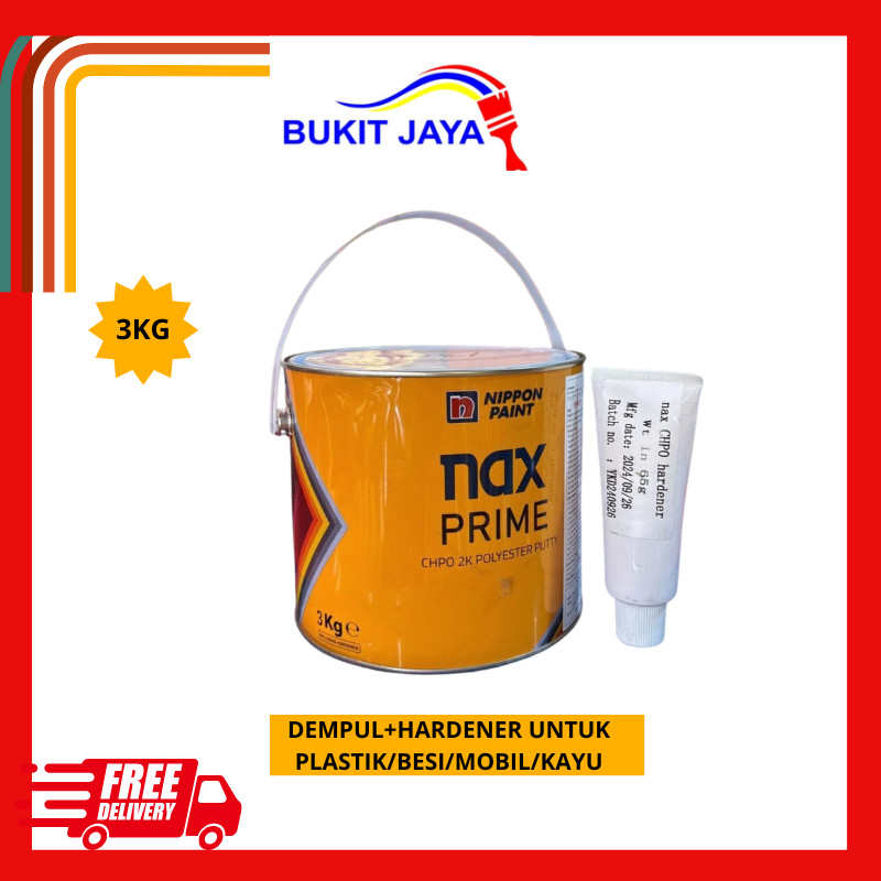 DEMPUL NAX PRIME NIPPON  /DEMPUL PLASTIK/BESI/KAYU