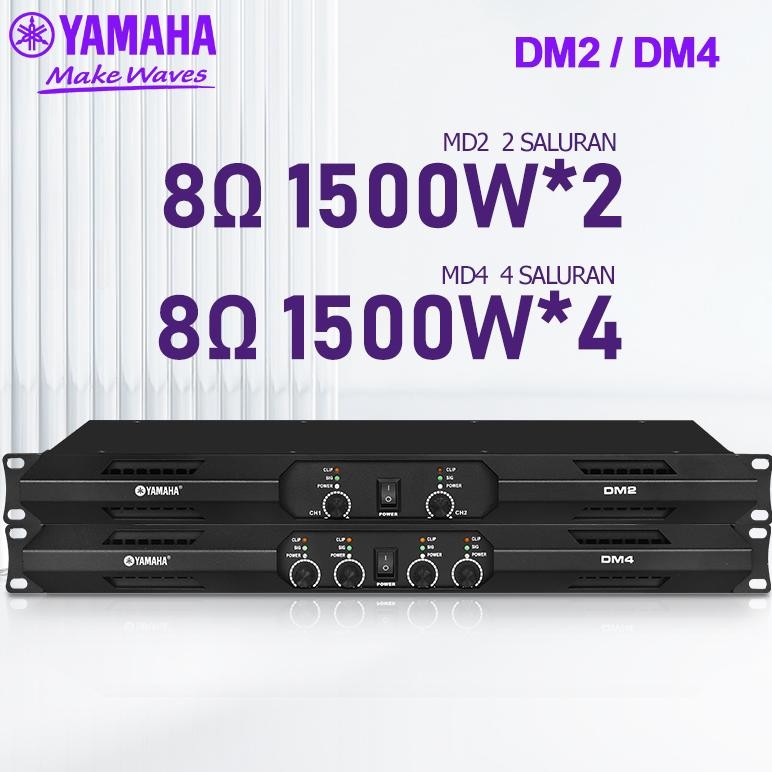 profesional power amplifier,yamaha/original DM2 8 Ohm power 1500watt x2/DM4 8 Ohm power 1500watt x4