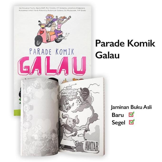 Tersedia Buku Parade Komik Lucu Galau Cinta Di Tolak Dukunnya Masih Jomblo
