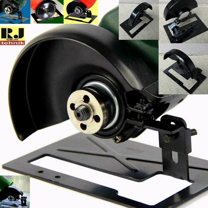 Promo Dudukan Stand Adapter Mesin Gerinda Tangan Meja Jadi Circular Saw COD