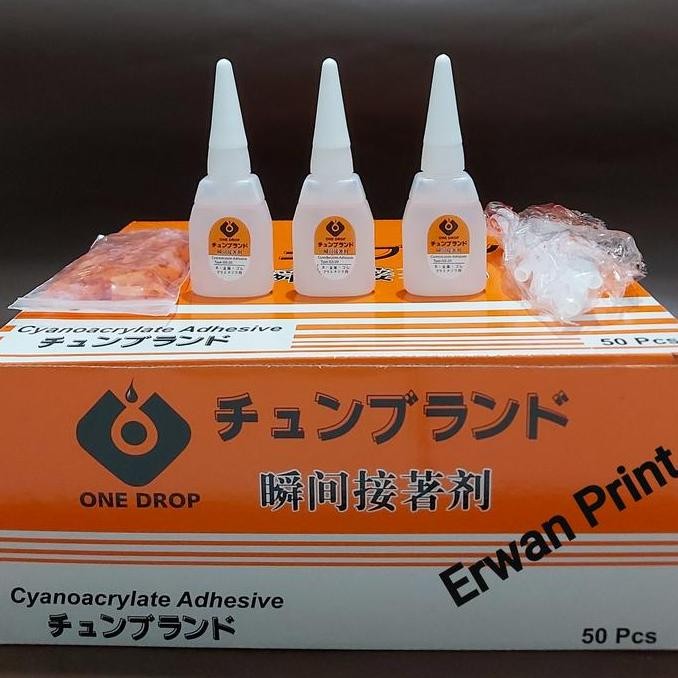 

LEM KOREA ONE DROP D25 SKAT MURAH / LEM SERBAGUNA (ISI 50 PCS)