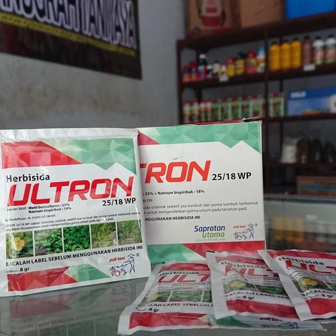 

Terlaris Herbisida Sistemik Selektif Padi Ultron