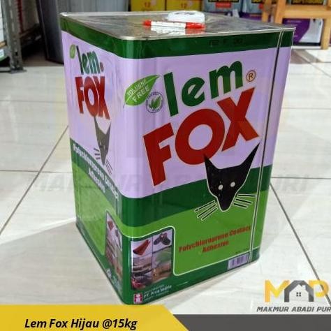 

BEBAS ONGKIR - Lem Kayu - Lem Fox Hijau @15kg - Lem Kuning Serbaguna