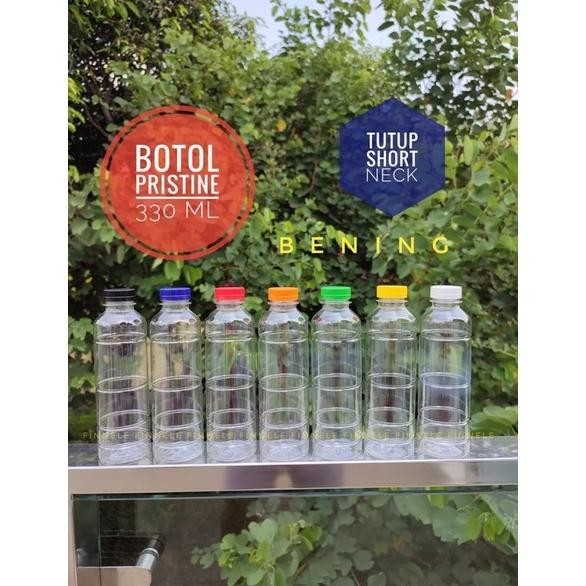 WK Gratis Pack Botol Pristine 330ml / Botol Plastik 330 ml / Botol Almond / Botol AMDK