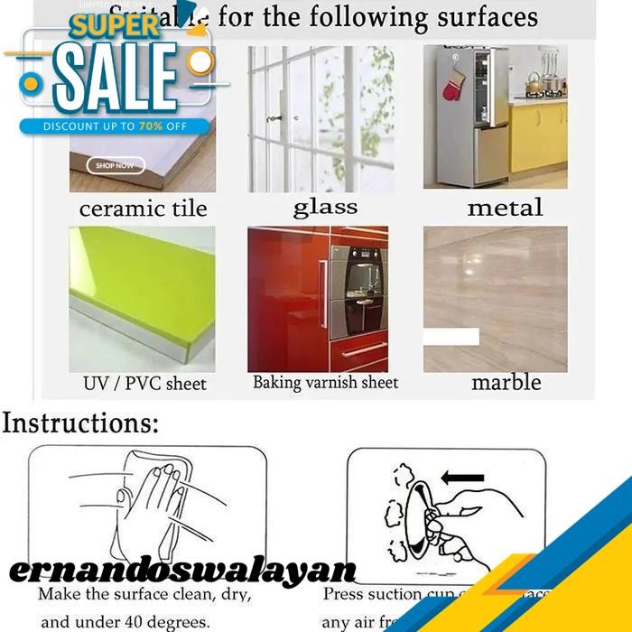 KOP KACA ALAT TEMPEL HOOK SUCTION CUP SILIKON DINDING KULKAS CERMIN KACA AQUARIUM KERAMIK CANTELAN T