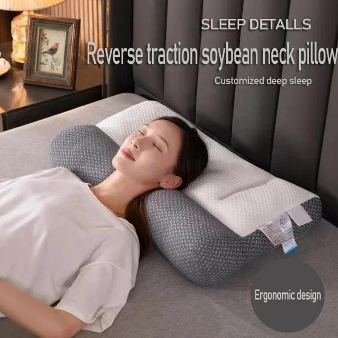 Bantal Tidur Anti Traksi Leher Bantal Kesehatan Orthopedic