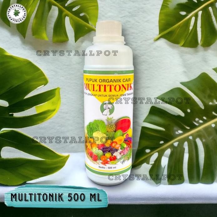 

Terlaris Pupuk Organik Cair Multitonik Semua Jenis Tanaman 500 Ml - Sayur Buah